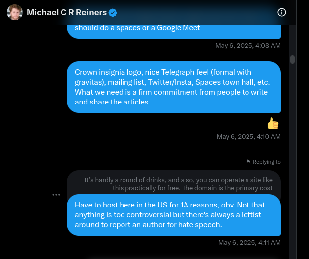 How Long Did The Restorationist Tolerate the Depravity of Michael Reiners?
