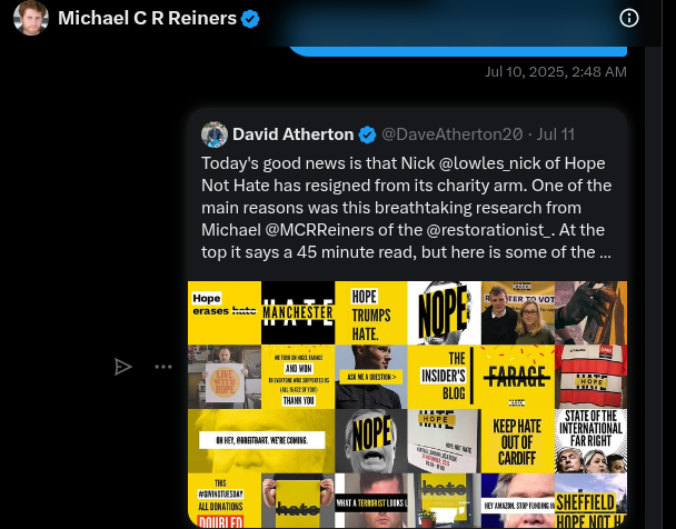 How Long Did The Restorationist Tolerate the Depravity of Michael Reiners?