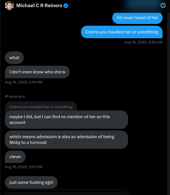 How Long Did The Restorationist Tolerate the Depravity of Michael Reiners?