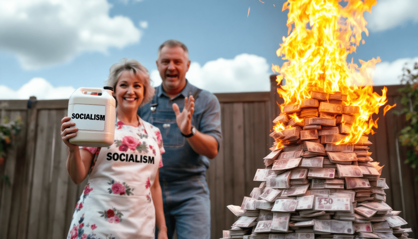 55% Of GDP To Pay For £850 Billion Of Socialism A Year