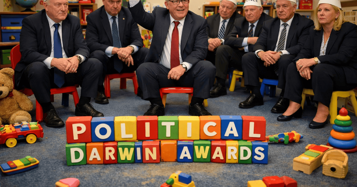 The 2025 Political Darwin Awards