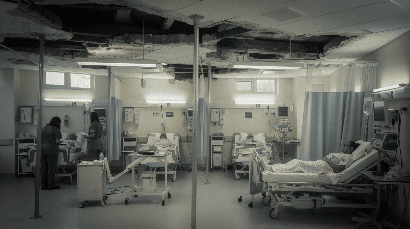 The NHS Ceiling Is Falling In