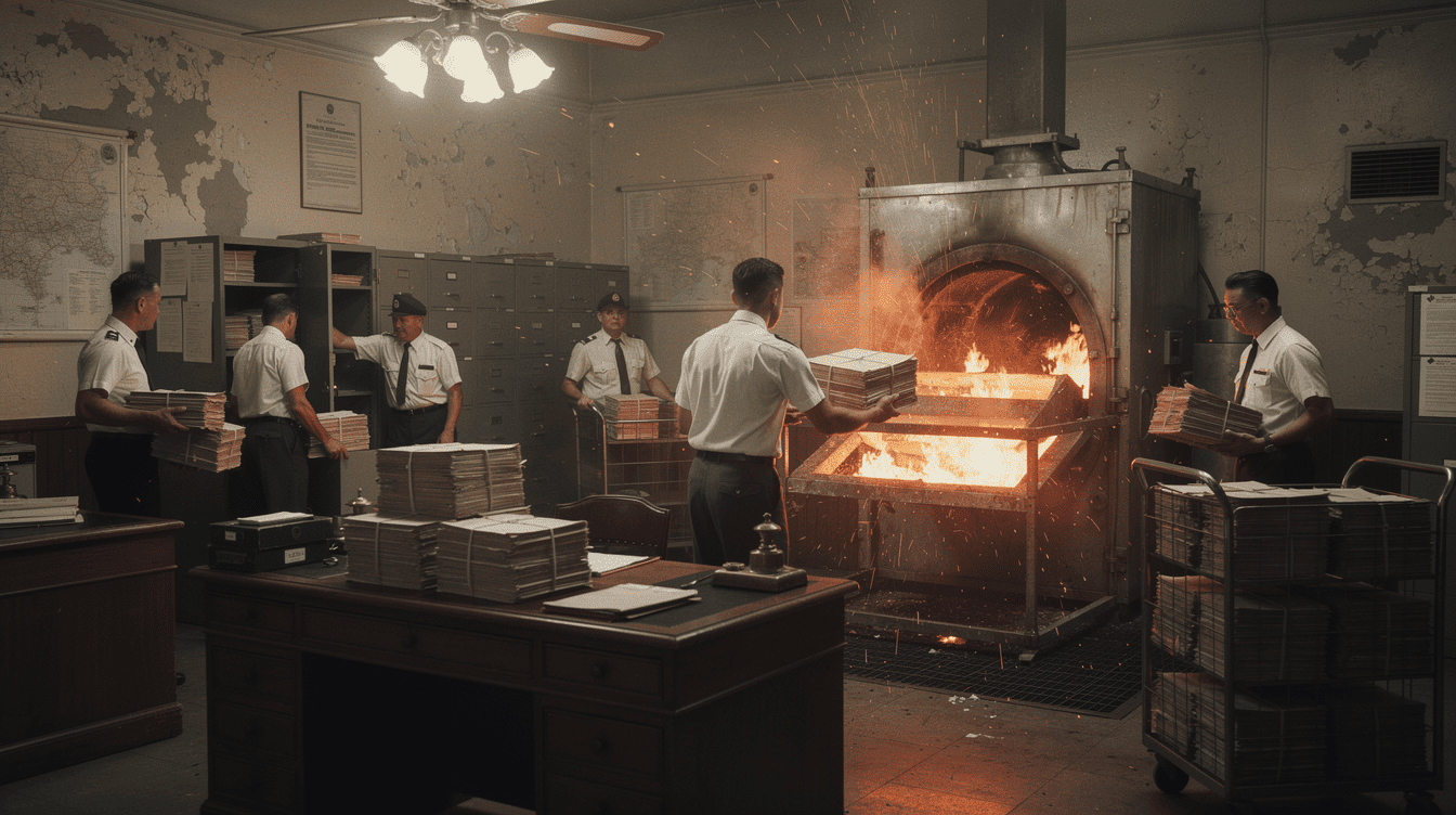 When The Empire Burned Its Own Dirty Laundry