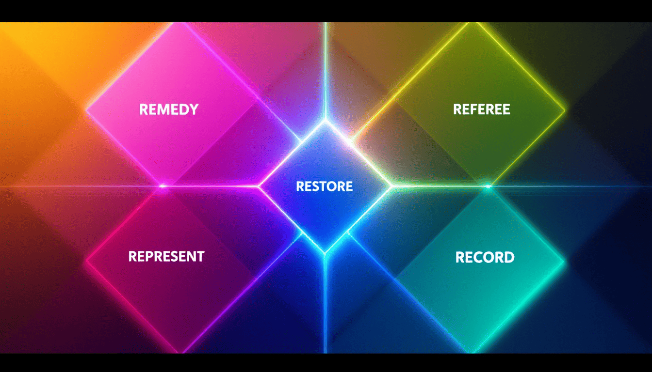 5R Restoration Doctrine: Remedy, Referee, Represent, Record