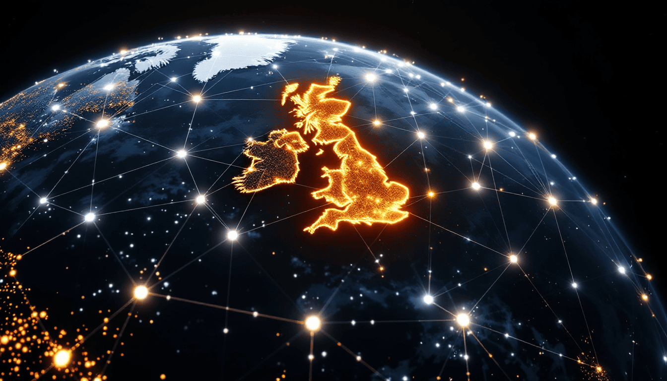 A Network State of 100 British Charter Cities Across The World